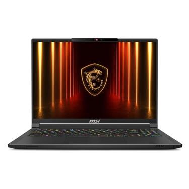 Imagem de MSI Laptop para jogos Stealth A16 AI+ 40.6 cm 240Hz QHD+ OLED: AMD Ryzen AI 9 HX 370, NVIDIA Geforce RTX 5070Ti, 32GB DDR5, SSD NVMe de 2TB, Wi-Fi 7, Win 11 Home: Core Black A3XWHG-079US