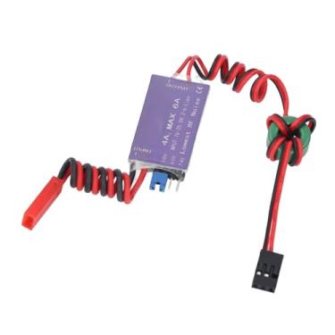 Imagem de Fafeicy RC UBEC Regulador de Tensão, Entrada 7-25.5V 5V/6V/7.4V 4A Saí Com Anti-interferência e Proteção de Polaridade para o Avião de Helicóptero de Drone RC
