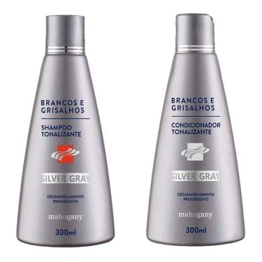 Imagem de KIT Shampoo Silver + Condicionador Silver Gray Mahogany 300ml