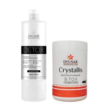 Imagem de Detox Free 1L + B.Tox De Cristal Orgânico 1Kg - Dyusar Cosmeticos