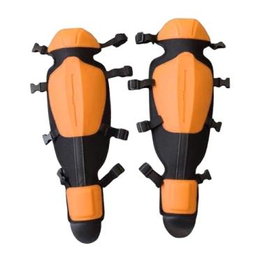 Imagem de predolo 2x Joelheiras de jardinagem, protetor de perna, proteção de perna, caneleiras confortáveis ​​para cortar grama, ajustáveis ​​para construção de capina