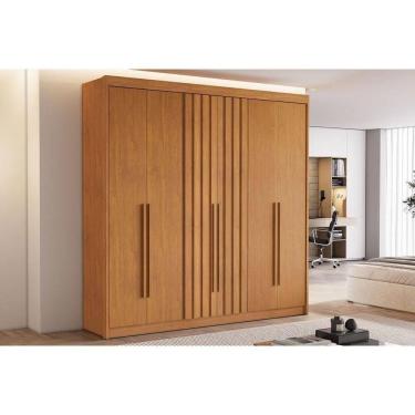 Imagem de Guarda Roupa 6 Portas (2 Ripadas) E 6 Gavetas Portugal Cinamomo - Conquista