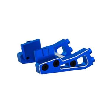 Imagem de NMNRC Alum Rear Wing Mount Plate Compatible with Arrma 1/14 Typhon Grom BLX Series Upgrades Part Blue