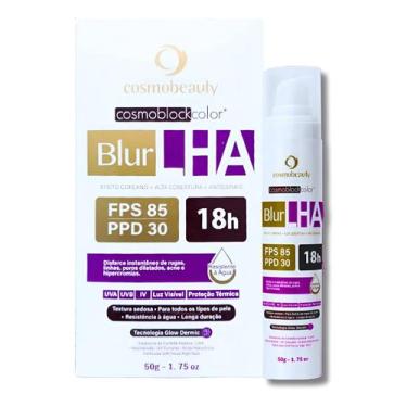 Imagem de Cosmobeauty Blur Lha Filtro Fps 85 Efeito Pele Coreana 50g, Bege Médio