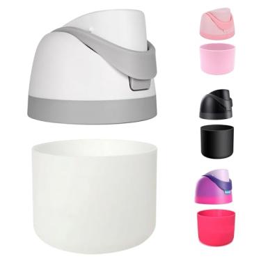 Imagem de Compatível com o conjunto de acessórios Owala: bota de silicone para garrafa de água Owala 680 g, 947 ml, tampa de substituição para Owala Freesip, tampa superior compatível com copo Owala 473 ml, 680