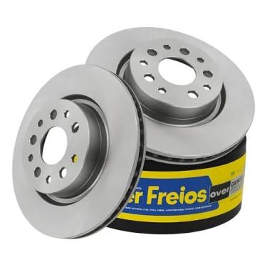 Imagem de Par Discos de Freio Dianteiro HF720E Compatível com Toro Compass Renegade Commander Rampage 1.3 1.8 2.0 2.4 Ventilado Sem Cubo