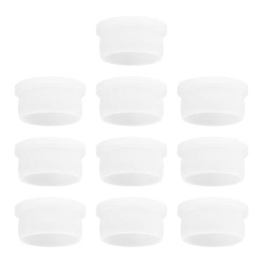 Imagem de YINETTECH 10 peças de placa de âncora de freio de reboque 18,5 x 16,3 x 8,8 mm compatível com placa de âncora de nó furo de 15,6 mm