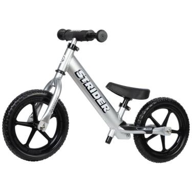 Imagem de Bicicleta sem Pedal Leve para Crianças de 2 a 5 Anos, Strider 12 Pro, Prata