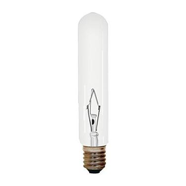 Imagem de GE Lâmpada incandescente para eletrodomésticos, lâmpada T6, 15 watts, 100 lúmens, base de candelabro, branco macio, 1 pacote, lâmpada de saída, lâmpada indicadora, lâmpada de eletrodoméstico, lâmpada
