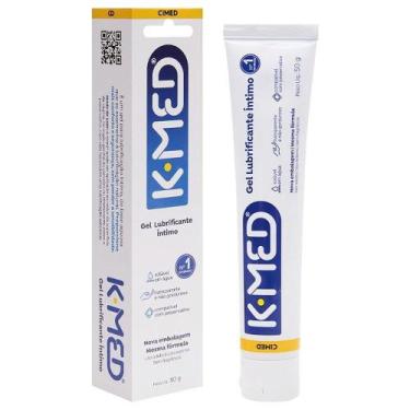 Imagem de K-Med Gel Lubrificante Íntimo 50g - À Base de Água, Não Gorduroso e Tr
