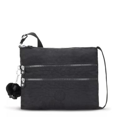 Imagem de Kipling Bolsa tiracolo feminina Alvar, Black Noir, Medium