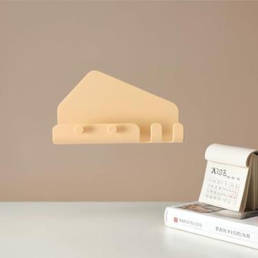 Imagem de Suporte para celular, tablet, multifuncional, suporte de parede, suporte de armazenamento, cozinha, sala de estar