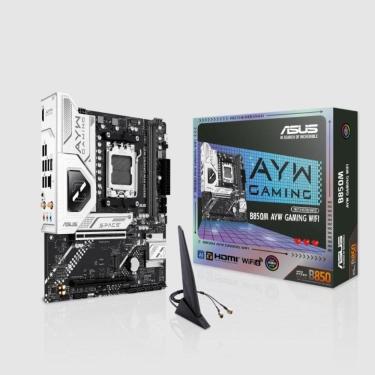 Imagem de Placa Mae Am5 Asus B850m Ayw Gaming Wifi-Ddr5