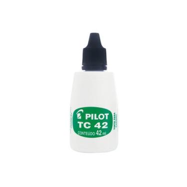 Imagem de Refil Tinta Recarga Para Almofada Carimbo 42ml - Pilot, PRETO