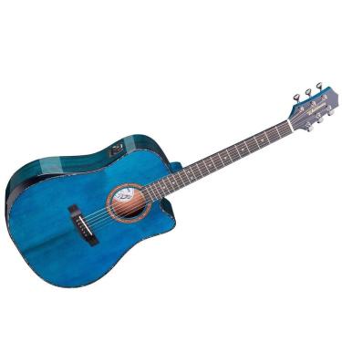 Imagem de Violão Eletroacústico 6 Cordas Waldman Dcex1841 Bl