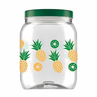 Imagem de Pote Plástico Decorado Porta Mantimentos 1L Multiuso - Bandeirante, Ab