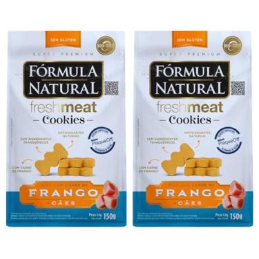 Imagem de Formula Natural Fresh Meat Cães Cookies Frango PlaqueOff 150g 2 Unidades