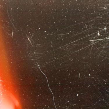 Imagem de Quadro Decorativo Vintage Estilo Industrial com Efeito de Sobreposição Vermelha e Superfície Escrachada 40x40cm