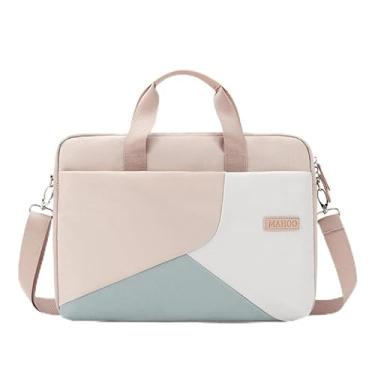 Imagem de Bolsa para Notebook Adequada MacBook Feminina Cor Solida Design Refinado Macio Confortavel Estiloso Tendencia Facil de Lavar Uso- Usar Mostra Personalidade