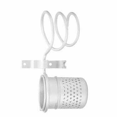 Imagem de Generic Suporte para Secador de Cabelo, Organizador Montado na Parede, Espaço de Alumínio, à Prova de Ferrugem, Design de Gancho Duplo (fosco-c7)