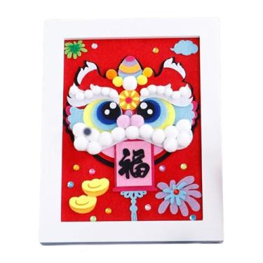 Imagem de UGPLM Kit de Costura - Projetos de Artesanato em Costura - Faça Você Mesmo - Arte Infantil Feita à Mão - Presente, a