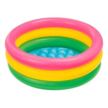 Imagem de Piscina Inflável Redonda Infantil Pequena 28 Litros Criança