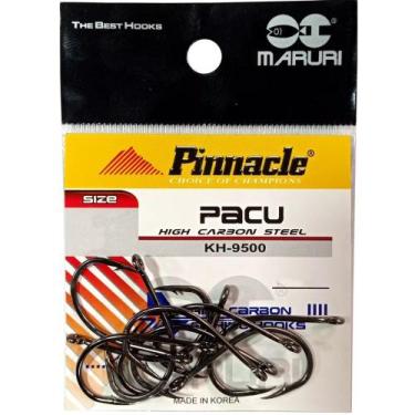 Imagem de Anzol Pinnacle Pacu KH-9500 Black Nickel N. 4/0 10 Unidades - Maruri