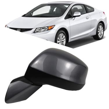 Imagem de Substituição do espelho lateral do motorista adequado para Honda CIVIC 2012-2015 Conjunto de espelho lateral para Honda Civic Acessórios de espelho retrovisor de carro espelhos de porta lateral ajuste