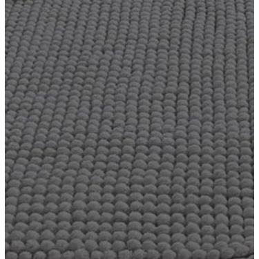 Imagem de Kit Tapete Banheiro Antiderrapante 40x60 Microfibra Bolinha Macarrão,tapete absorvente,absorvente e durável para casa (2,Chumbo)