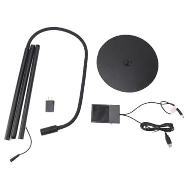 Imagem de Extensão Rápida de Cílios Em 1-3s Extensão de Cílios Luz de Extensão de Cílios 5W Interruptor de Pedal de Pescoço de Ganso Flexível para Cura de Cílios Luz de Gel LED Instalação