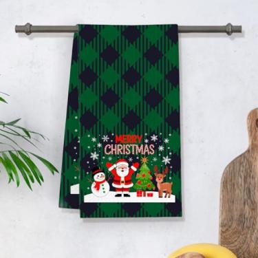 Imagem de Toalhas de Natal, Toalhas de Cozinha de Natal, Casa de Férias Interior Casa de Banho Festa Decorações Sazonais Noel - 16