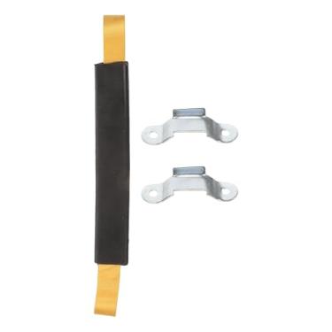 Imagem de Fenteer Acessório de cinta antiderrapante para cabo de escada, fácil instalação, capa de borracha extensível para cabo de escada, estabilizador de extensível.