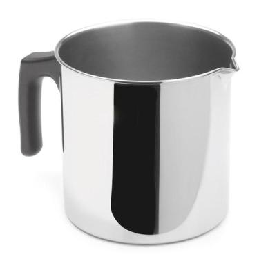 Imagem de Leiteira Fervedor De Aço Inox 1,3L Caneco Funciona Em Fogão De Indução