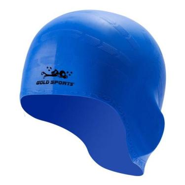 Imagem de Touca De Natação Gold Sports Ergonônico Ultra Confort De Silicone - Co