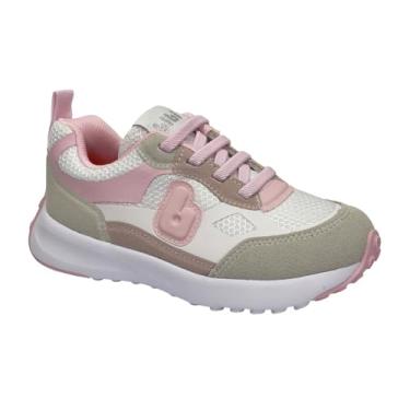 Imagem de Tênis Bibi Infantil Jogging 1236006 Branco Rosa