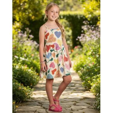 Imagem de Vestido de Calor Juvenil Menina - Brandili Cor:Modelo 02Tamanho:16, Mo