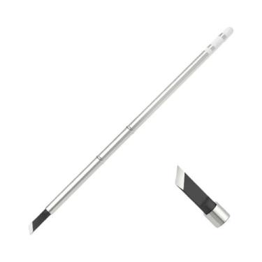 Imagem de Ponta De Ferro De Solda Cromada Preta, Aquecimento Rápido, Temperatura