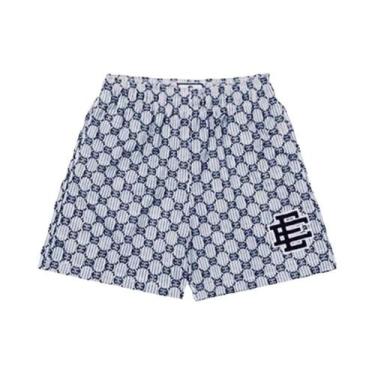 Imagem de Shorts De Malha Casuais De Verão Para Homens, Calças De Fitness Básica