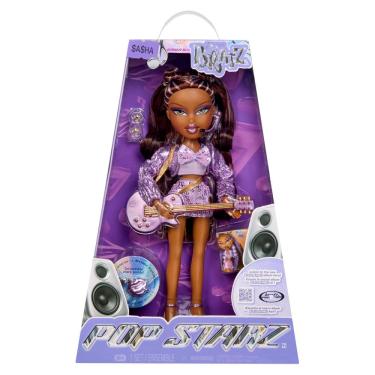 Imagem de Boneca Fashion Bratz Pop Starz Sasha com Acessórios e Pingente