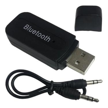 Imagem de ADAPTADOR BLUETOOTH USB P2 STÉREO + CABO P2 3.5MM