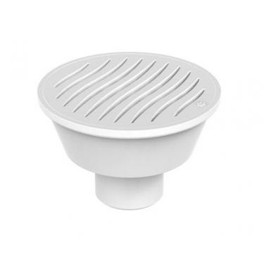 Imagem de Ralo Tigre Conico C/Grelha Branco 100Mmx40Mm