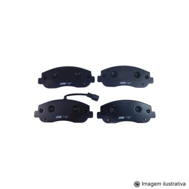 Imagem de Pastilha de Freio Dianteira Master 2.3 CDI 13 / ... Sistema Brembo com alarme sonono