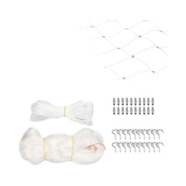 Imagem de Rede Anti Queda Para Gatos, Malha De Proteção Para Jardim, Cerca Anti 