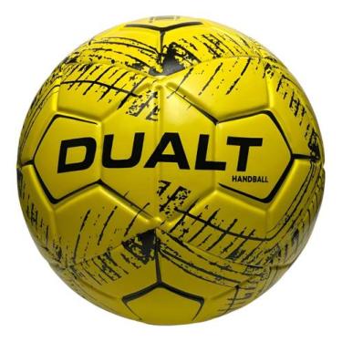 Imagem de Bola de Handebol Infantil H1 Pro Fight Dualt, Amarelo, Preto, Único, I