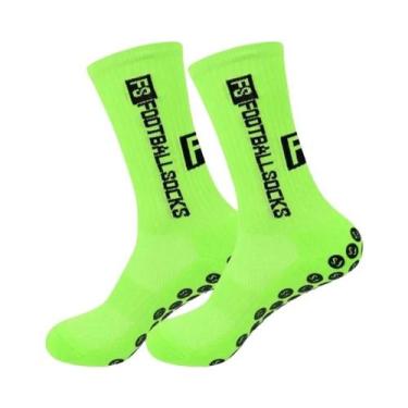 Imagem de Meias Esportivas Antiderrapantes Masculinas Para Futebol E Basquete, C
