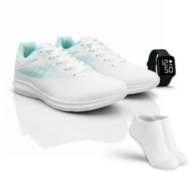 Imagem de Tênis de Academia Masculino Feminino Leve para Corrida Caminhada Relóg