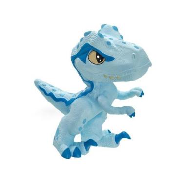 Imagem de Dinossauro Velociraptor Blue Vinil Boneco Jurassic World Pupee, Azul, 