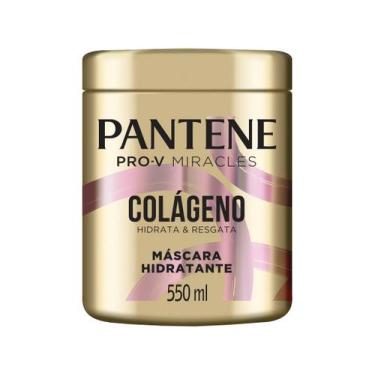 Imagem de Máscara Hidratante Pantene Colágeno Hidrata e Resgata 550ml, 550ml
