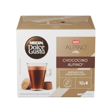 Imagem de Cápsula Dolce Gusto Alpino Achocolatado 10 Unidades, 10 Cápsulas, Alpi