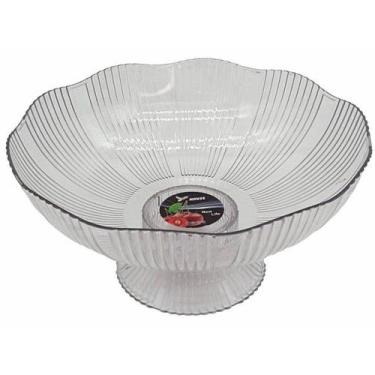 Imagem de Saladeira Organizador De Frutas Fruteira Tipo Vidro Gourmet Transparen